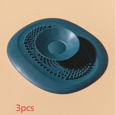 Shower & Sink Drain Hair Catcher — No More Clogs