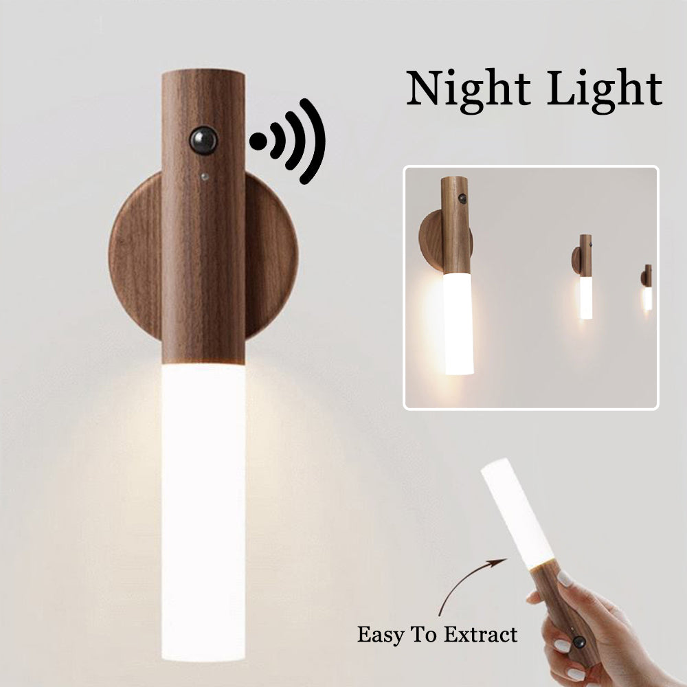 Magnetic Wireless Night Light — Motion Sensor, No Wiring Needed