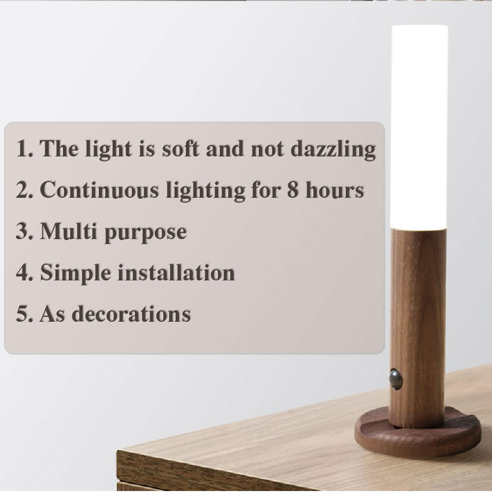Magnetic Wireless Night Light — Motion Sensor, No Wiring Needed